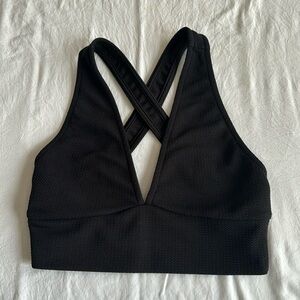 Black crop top
